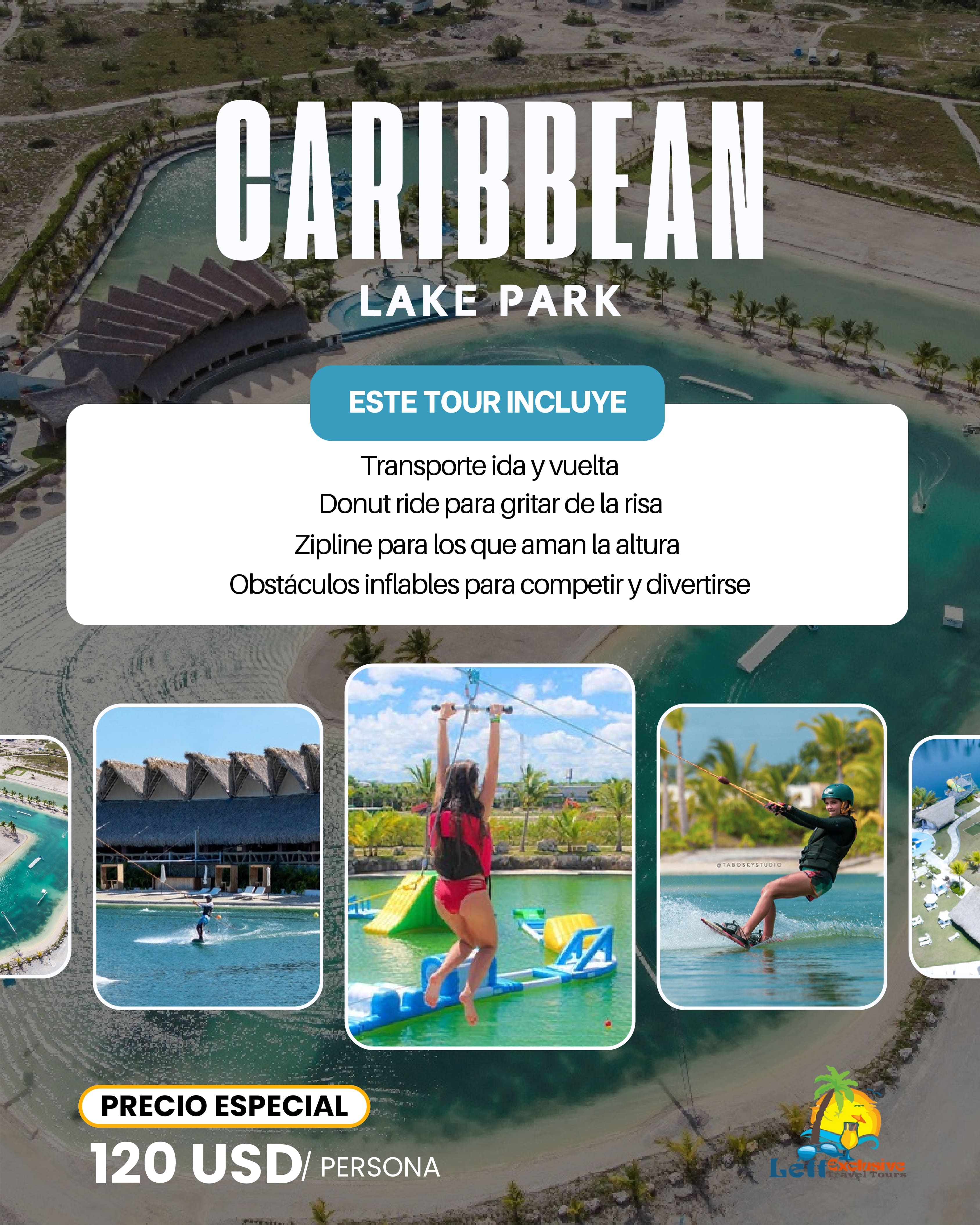 Caribbean Lake Park Adventure